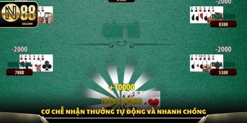 Cơ chế trả tiền thưởng được vận hành tự động