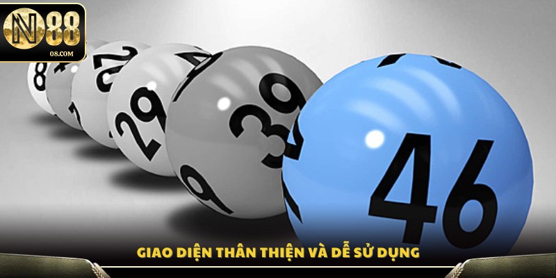 Thiết kế giao diện trực quan, dễ thao tác